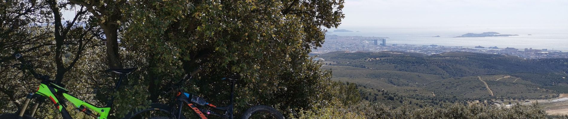 Trail Mountain bike Septèmes-les-Vallons - l'étoile au départ de Septèmes  - Photo