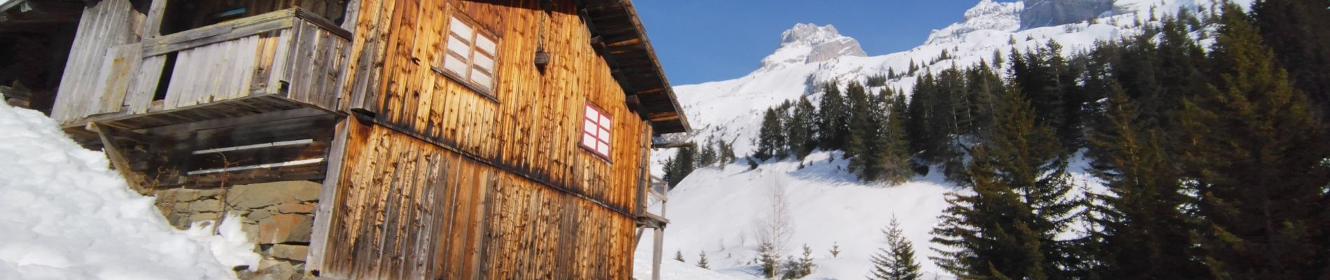 Tour Skiwanderen Le Grand-Bornand - PT 2595au dessus du col des Verts - Photo