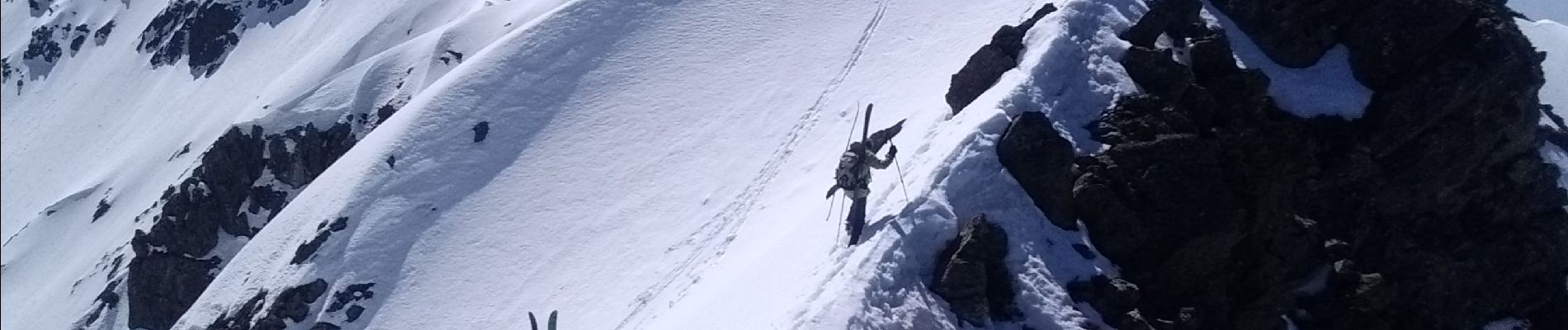 Percorso Sci alpinismo Theys - Pipay, arête pour monter à la cime de la Jasse - Photo
