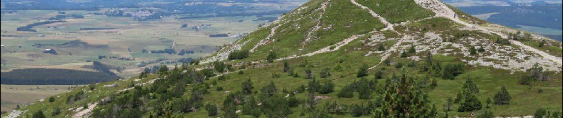 Randonnée Marche Borée - Tour du Mont Mézenc 15km. - Photo