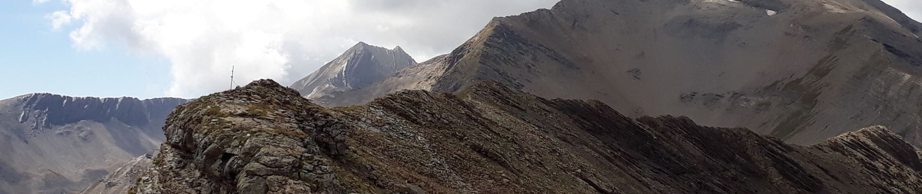 Trail Walking Orcières - Col des Tourettes - Croix Lorraine 08/09/18 - Photo