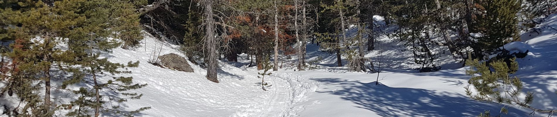 Tocht Stappen Névache - col de l'échelle et tunnel de l'échelle  - Photo