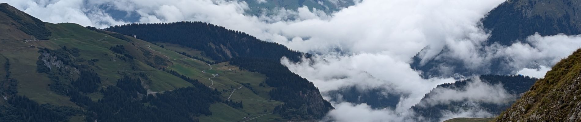 Tour Wandern Aime-la-Plagne - 2024-09-08 Marche Tour Beaufortain Refuge Coire vers Refuge Presset - Photo