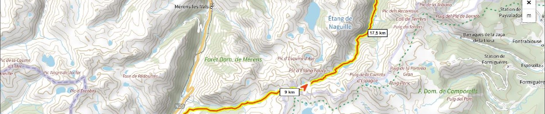 Randonnée Marche L'Hospitalet-près-l'Andorre - Traversée Bésines Enbeys Orlu D+1050m - Photo