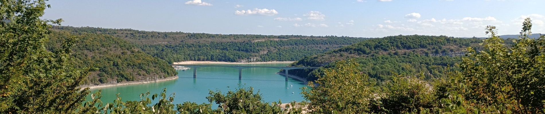 Randonnée V.T.T. La Tour-du-Meix - Jura - Lac de Vouglans - VTT - Photo