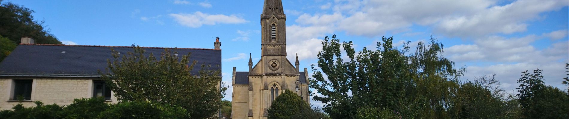 Tour Wandern Cinais - Cinais - Chinon GR3 Thizay - 25.2km 315m 5h50 (25mn) - 2022 10 02 - Photo