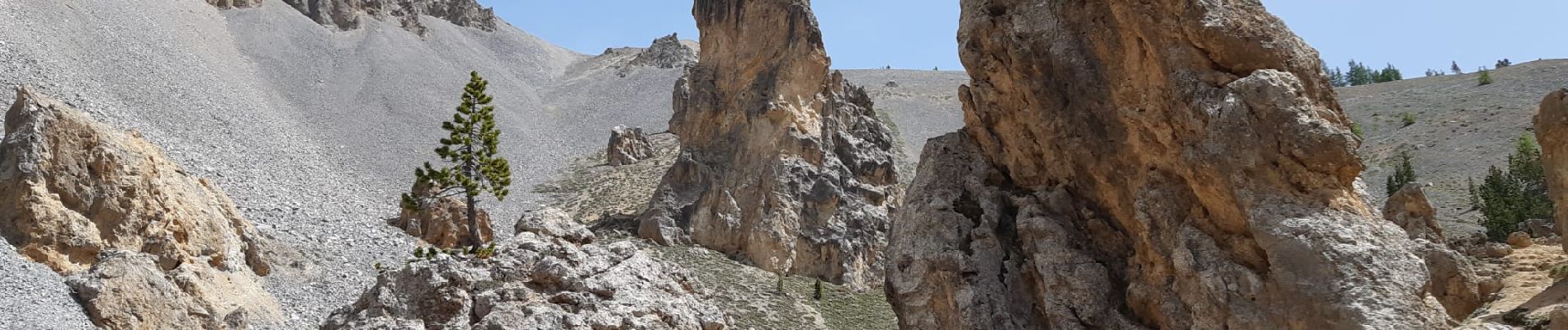 Tour Wandern Cervières - isoard Col des portes  - Photo