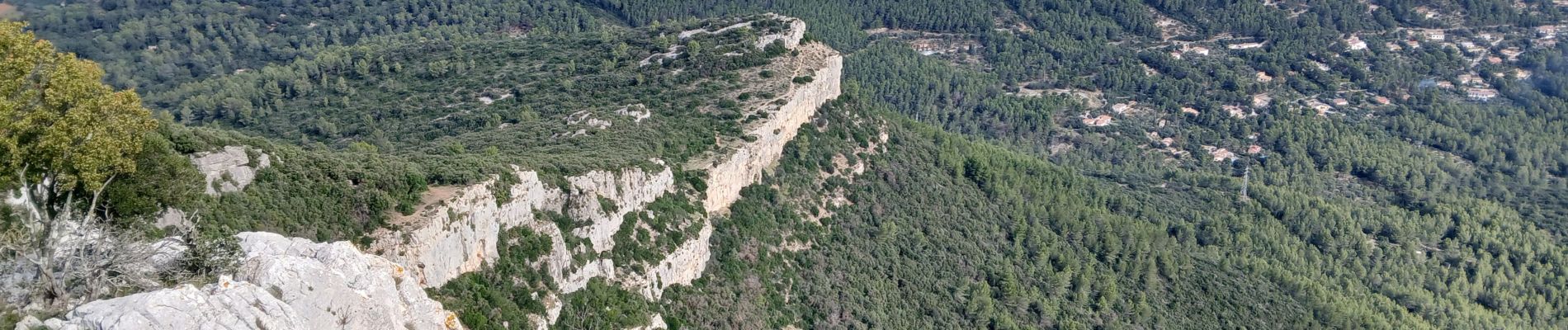 Tocht Stappen La Valette-du-Var - tour du Coudon face sud 02-10-2024 - Photo