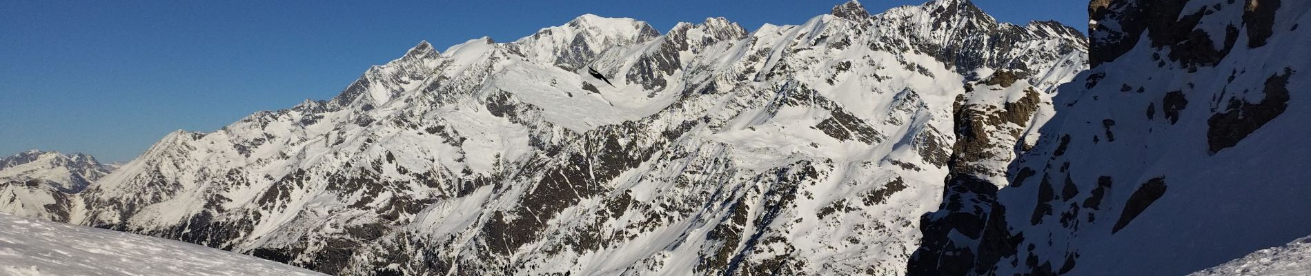 Tour Skiwanderen Les Contamines-Montjoie - col de la Cigle  - Photo