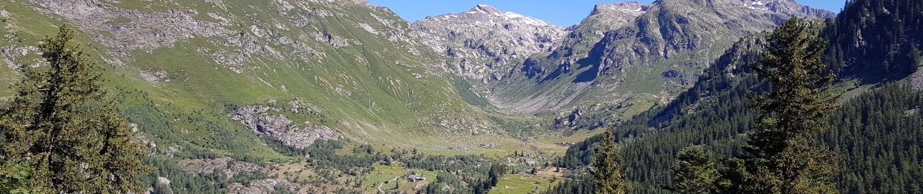 Trail Walking Sainte-Foy-Tarentaise - Aller retour au refuge de l'Archeboc depuis le Planay dessous  - Photo