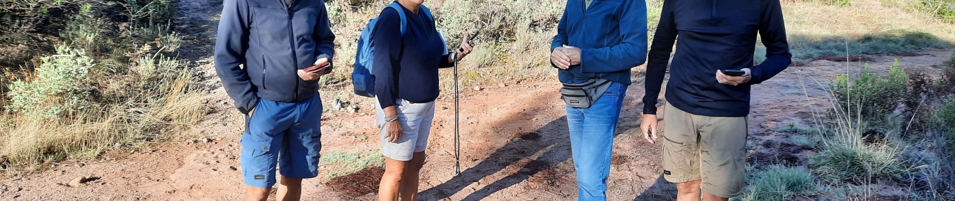 Tocht Stappen Le Muy - lecon1 piste des corbieres - Photo