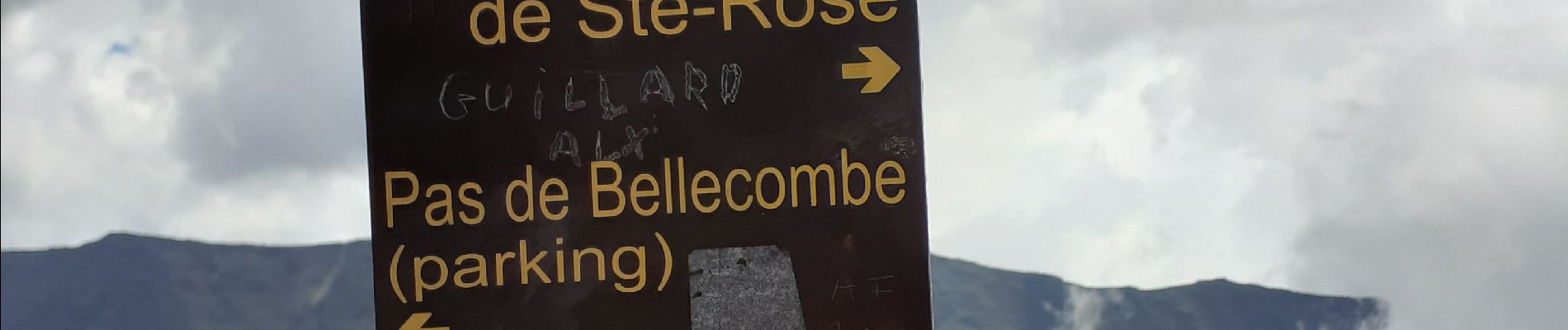 Tocht Stappen Sainte-Rose - bellecombe dolomieu - Photo