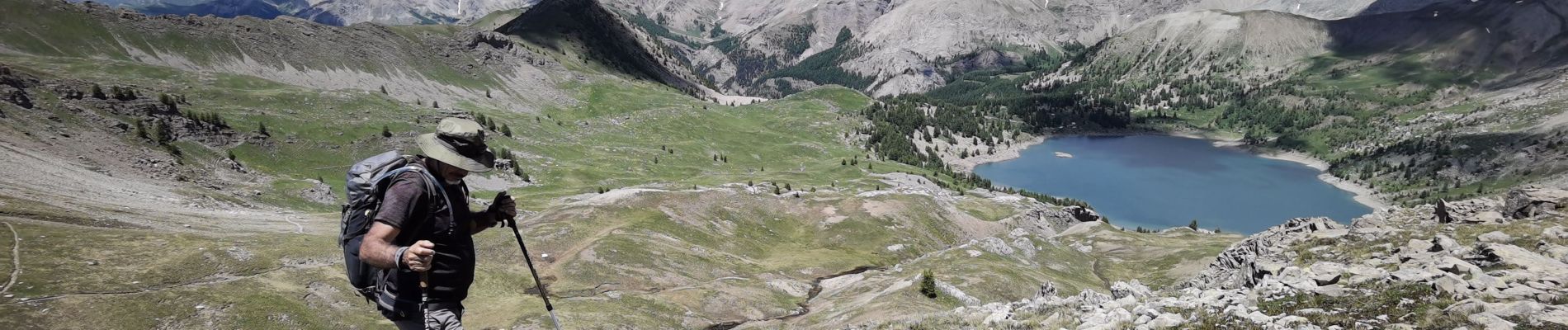 Tocht Stappen Colmars - Clignon_l'Encobrette_lac d'Allos - Photo