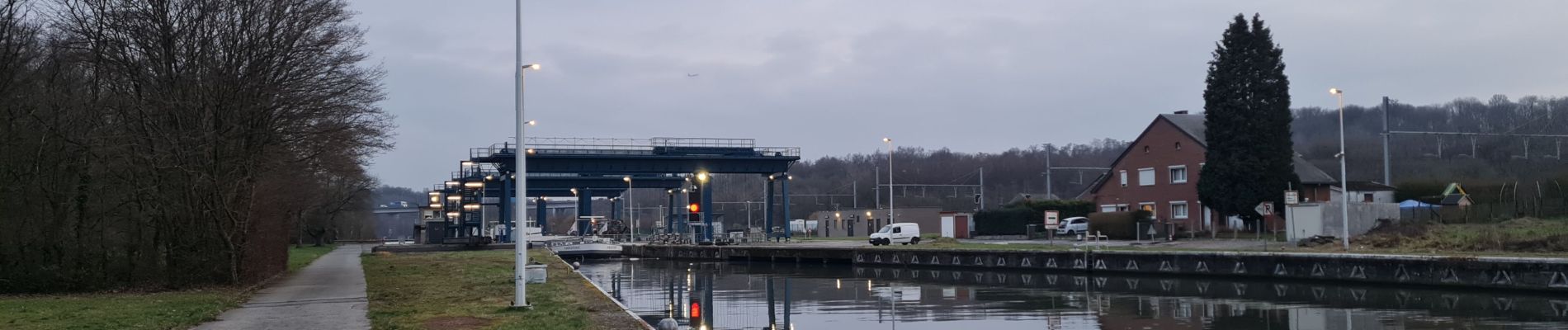 Randonnée Marche Pont-à-Celles - canal - Photo