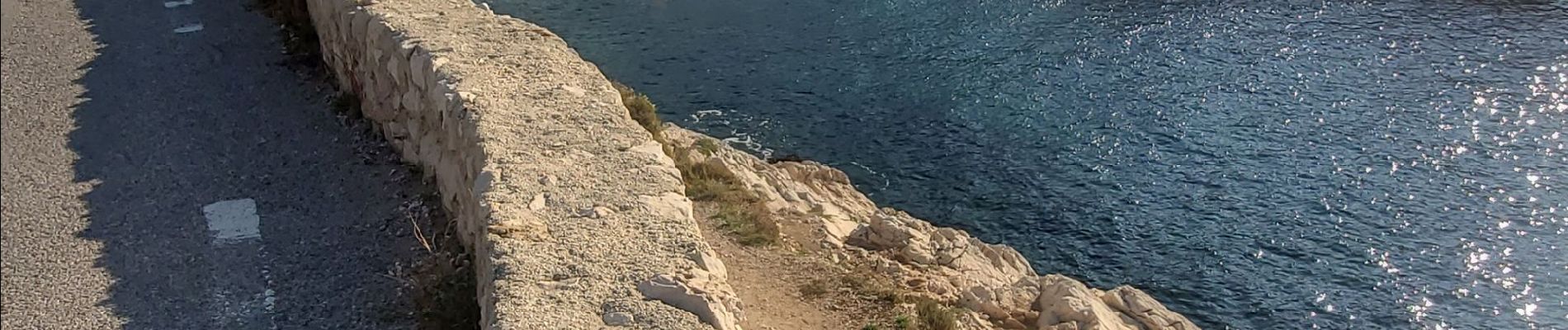 Percorso Marcia Marsiglia - Marseille calanques veyre mounine callelongue podestat  13,6kms 860m   - Photo