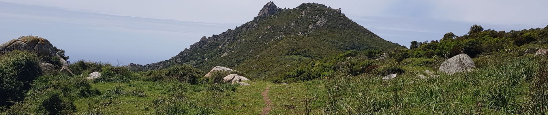 Tour Wandern Ajaccio - Crète de la punta Lisa Antenne  - Photo