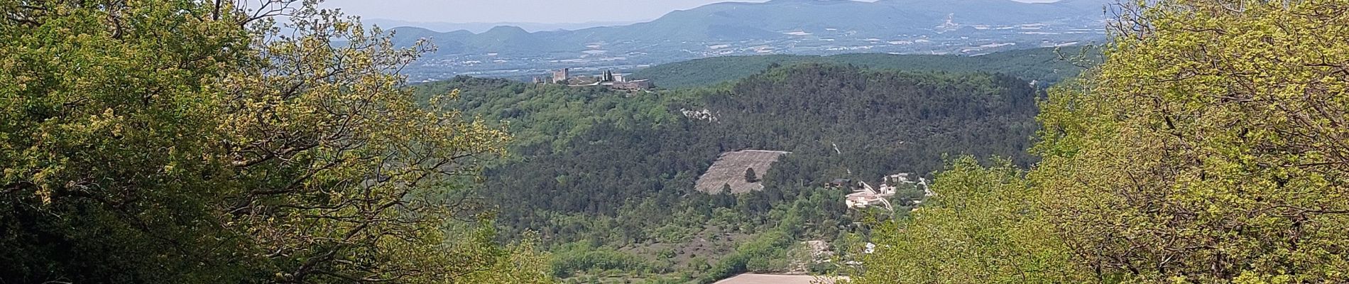 Tour Wandern Montjoyer - Montjoyer les Eoliennes 7km5 - Photo