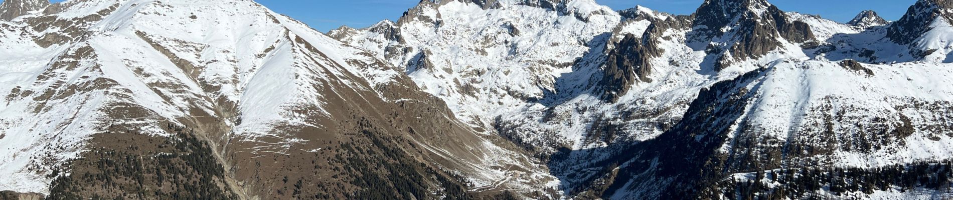 Tour Schneeschuhwandern Belvédère - Mont Lapassé  - Photo
