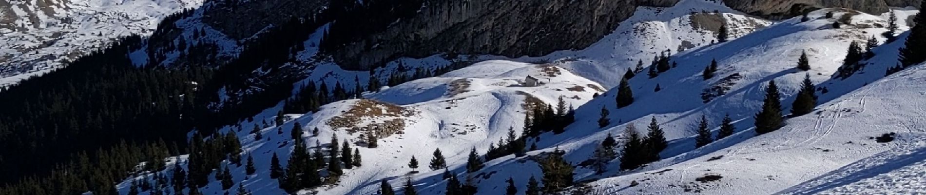 Percorso Racchette da neve Le Dévoluy - super 2024 - Photo