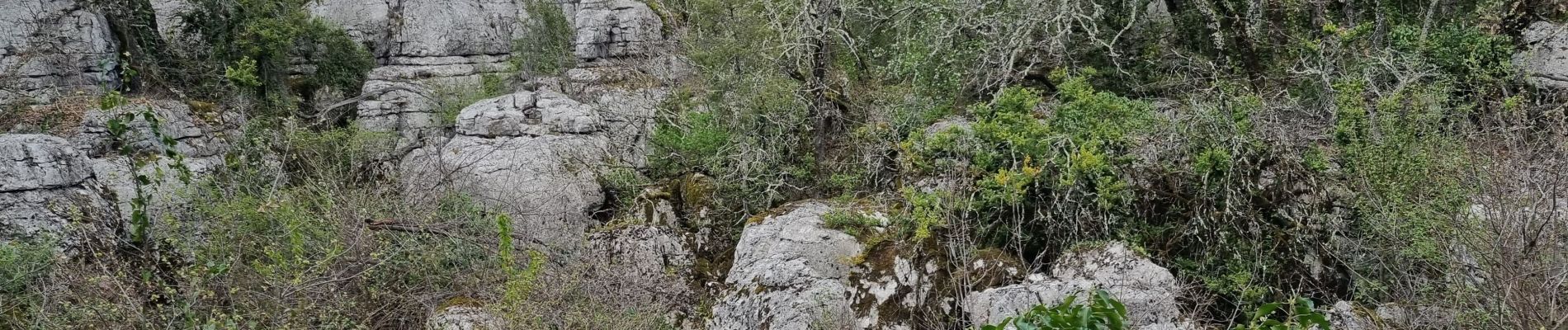 Tocht Stappen Les Vans - hardeche - Photo