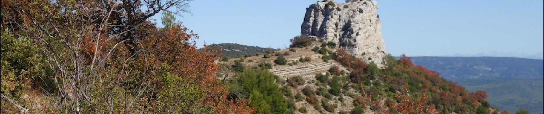 Randonnée Marche Plan-d'Aups-Sainte-Baume - La Tour Cauvin ,la grotte du Plan des vaches et les dents de Roque Forcade - Photo