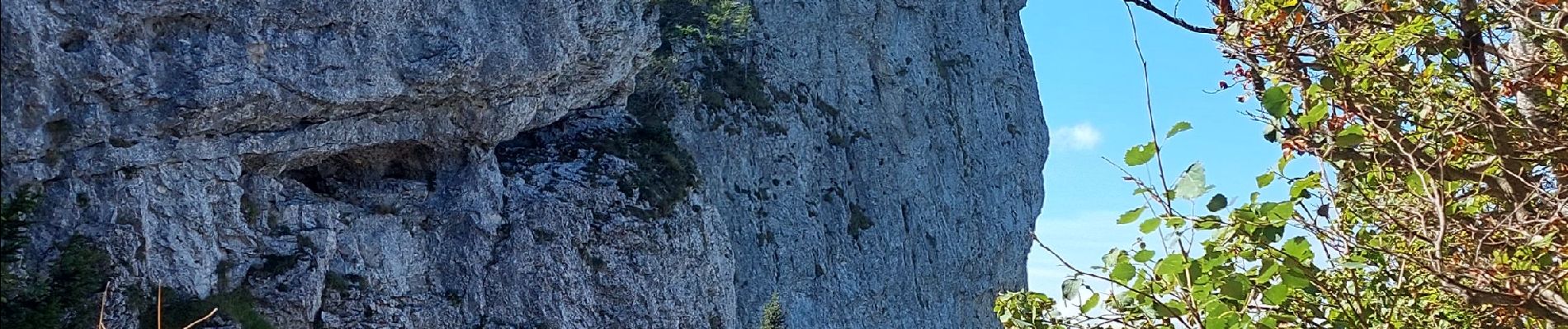 Tocht Stappen Les Déserts - erreur crois de  - Photo