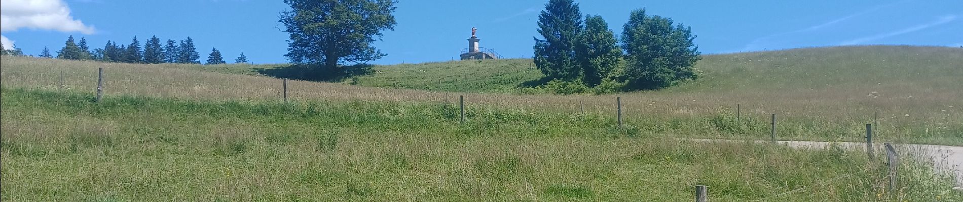 Percorso Marcia Bellefontaine - Le Sacré-Cœur, retour par l'Évalude. - Photo