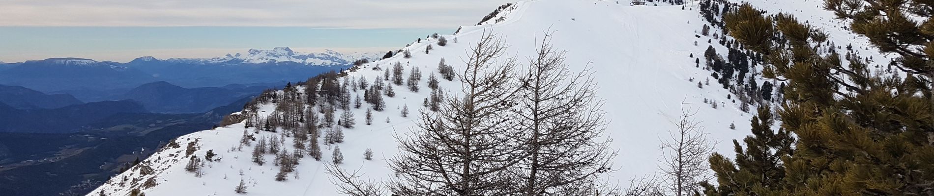 Tocht Ski randonnée Le Lauzet-Ubaye - Tête du vallon du Loup - Photo