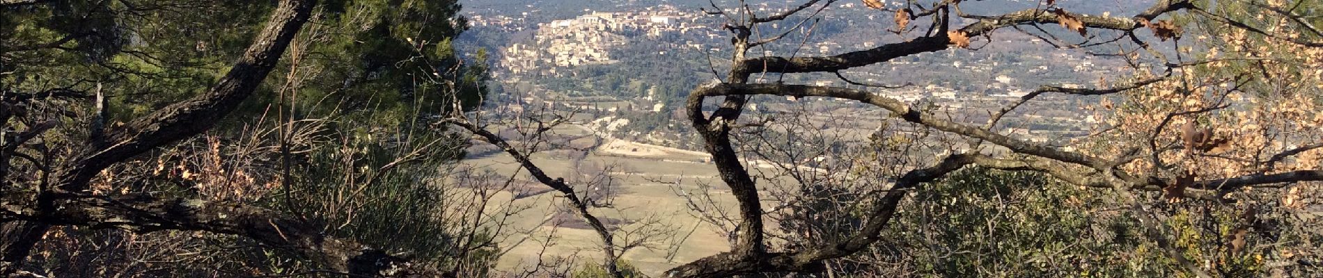 Tour Wandern Saint-Pantaléon - PF-Saint Pantaléon-Les pierres sèches - Reco - Photo