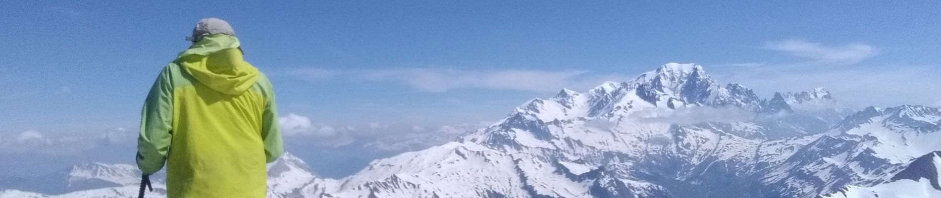 Percorso Sci alpinismo Bourg-Saint-Maurice - pointe de la combe neuve et Roc de l'enfer - Photo