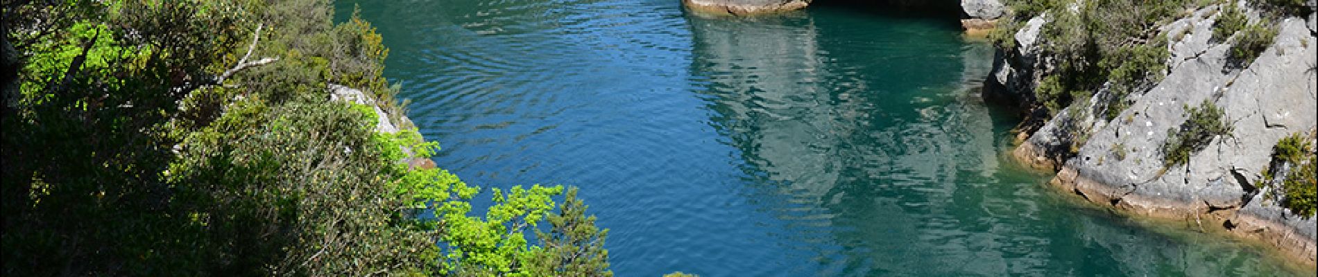 Tour Wandern Quinson - Quinson - Basses Gorges - Chapelle Ste Maxime - Baume des Pierres - Photo