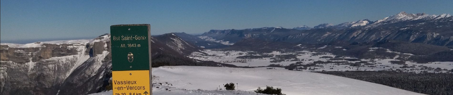 Tour Wandern Vassieux-en-Vercors - 26 but st génie raquettes - Photo