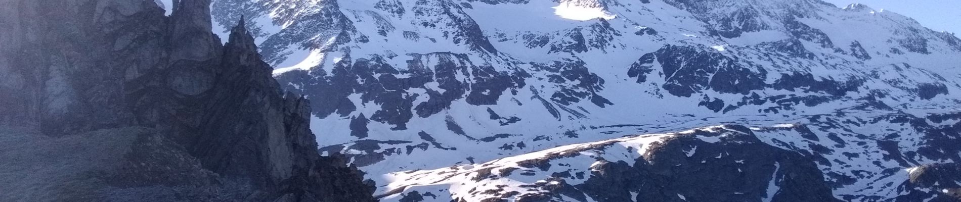 Tour Skiwanderen Vaujany - les Aiguillettes de Vaujany, glacier de Barbarate - Photo