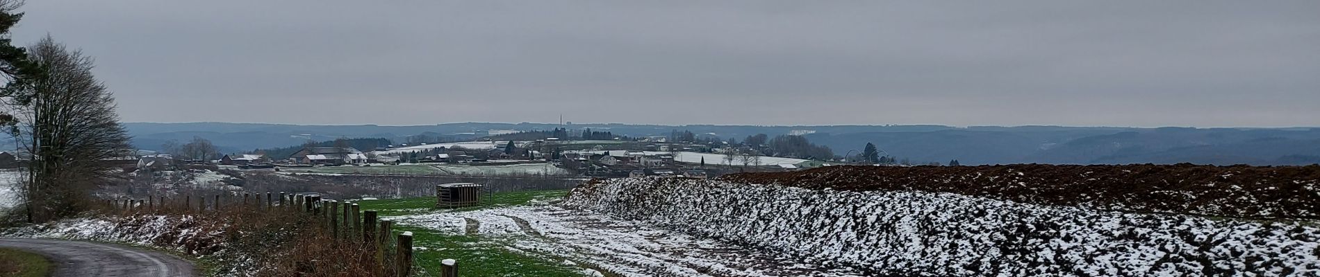 Trail Walking Bouillon - Cornimont 240123 - Photo