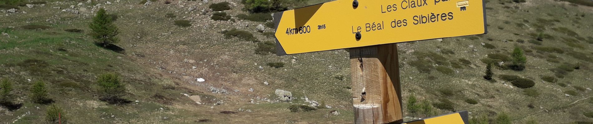 Tocht Stappen Vars - Col de Vats - Photo