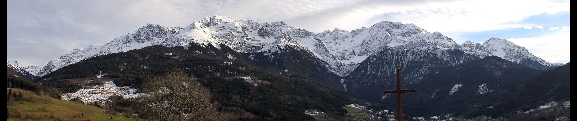 Tocht Stappen Sainte-Agnès - Croix du Rolland - Photo