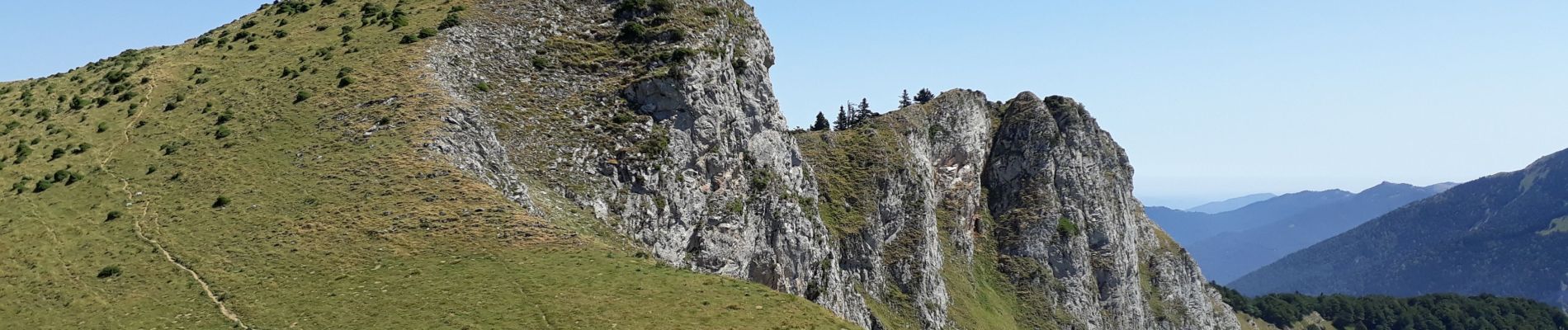 Tocht Stappen Moncaup - col des are au pic du gar - Photo