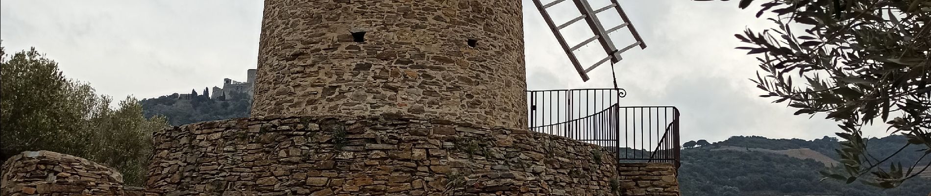 Tocht Stappen Collioure - le moulin a coulioure - Photo