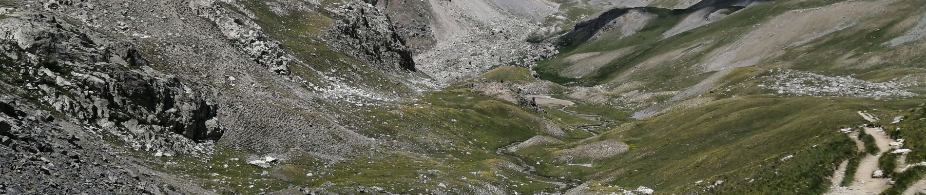 Trail Walking Val-d'Oronaye - lac du roburent - Photo