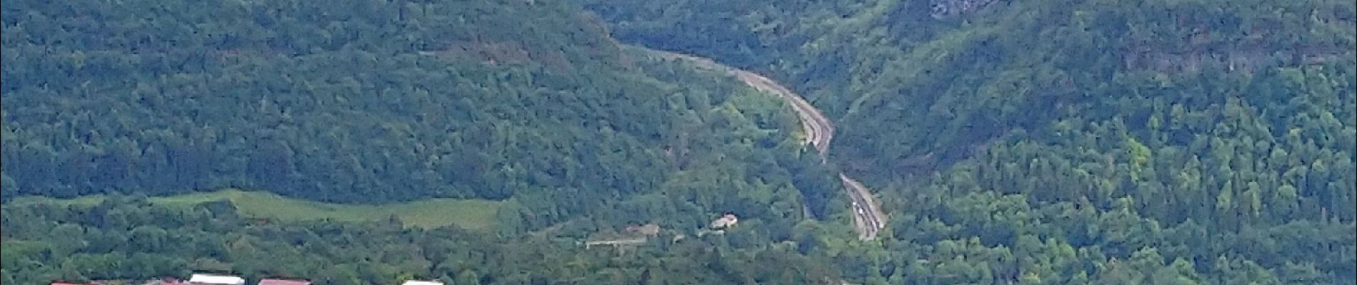 Tour Wandern Coteaux du Lizon - cutura Belvédère de Scia  - Photo