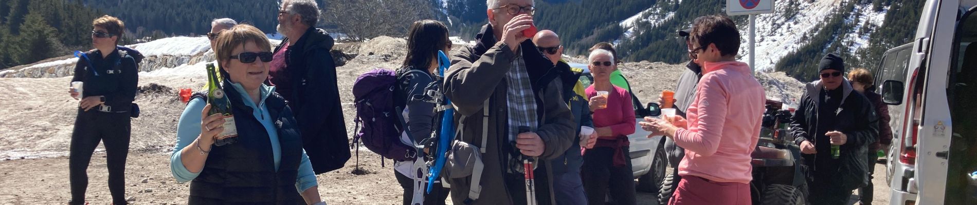 Tour Wandern Pralognan-la-Vanoise - Monter sur le téléphérique plus belvédère - Photo