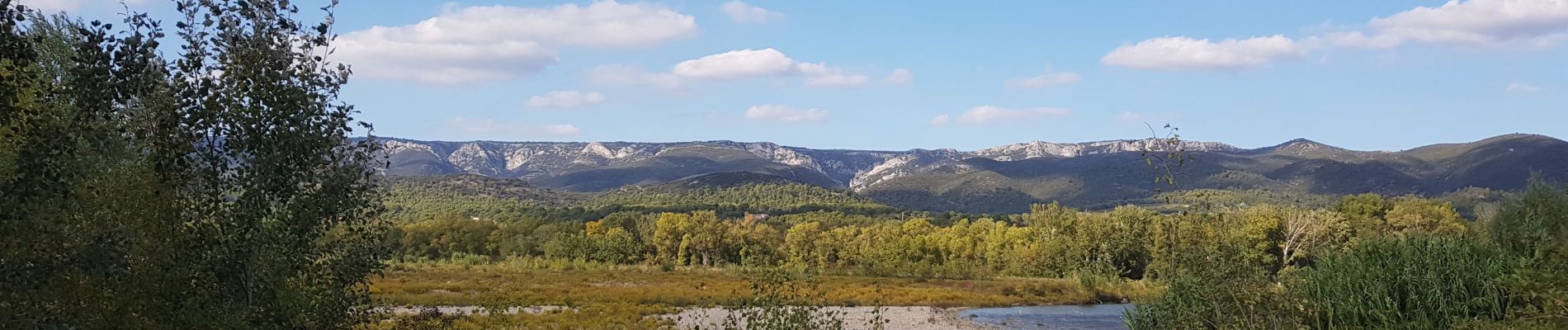 Excursión A pie La Roque-d'Anthéron - Chemin aménagé le long de la DURANCE - Photo