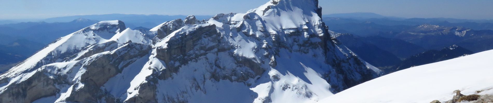 Tour Skiwanderen Le Dévoluy - Tête de l'Aupet à ski - Photo