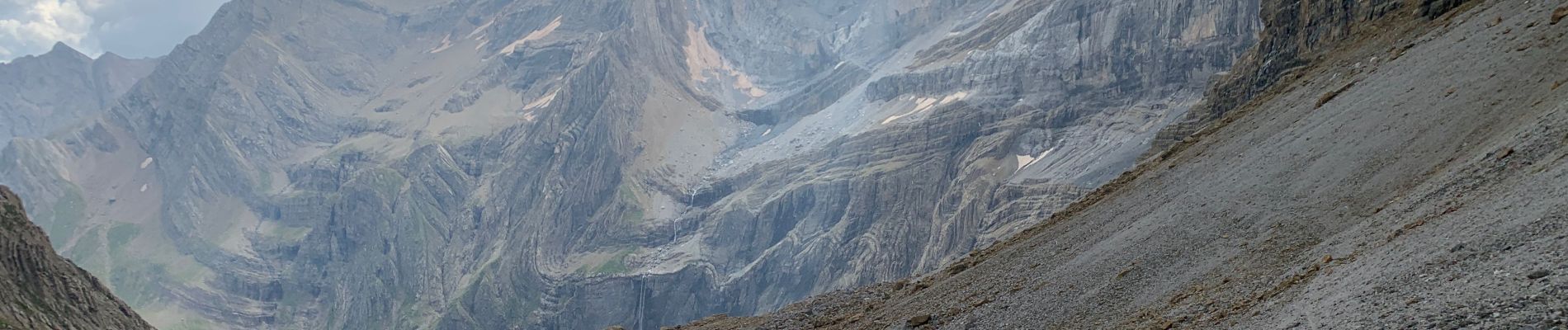 Randonnée Marche Gavarnie-Gèdre - GR 10 - 23ème étape (circuit) : Gavarnie - la Brèche de Roland -  Gavarnie  - Photo