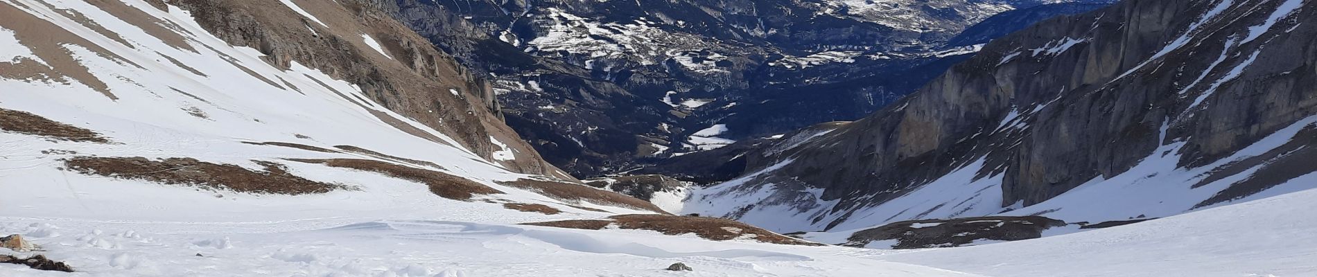 Trail Touring skiing Le Dévoluy - Vallons du Mas - Photo