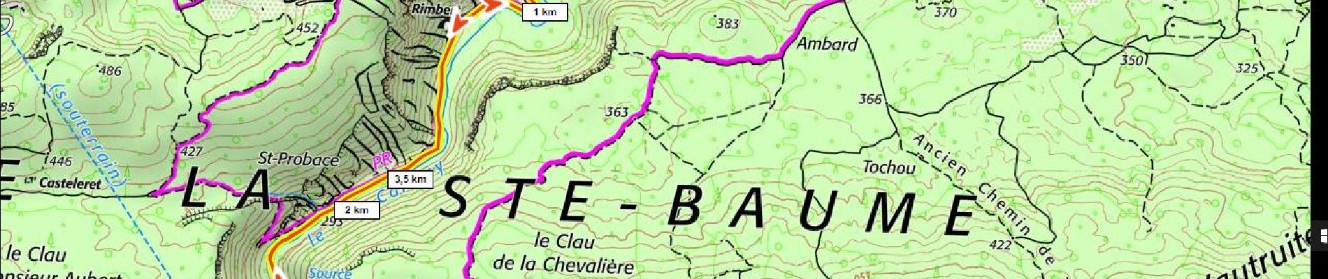 Randonnée Marche Tourves - Gorges du Caramy 100m+ - Photo