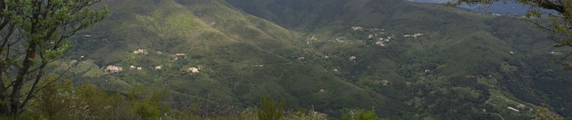 Tour Wandern La Cadière-et-Cambo - camboMgneDeLaFage - Photo