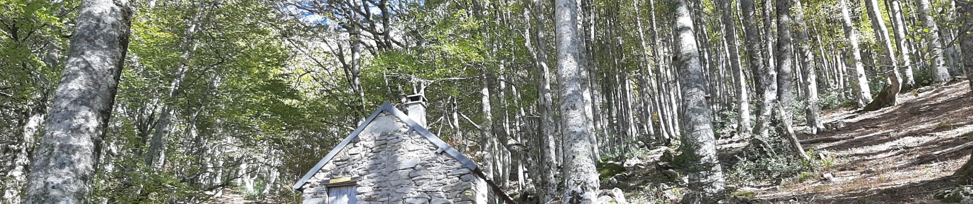 Randonnée Marche Cette-Eygun - Cette: Cabane de Sabas et col de Pène Blanque - Photo