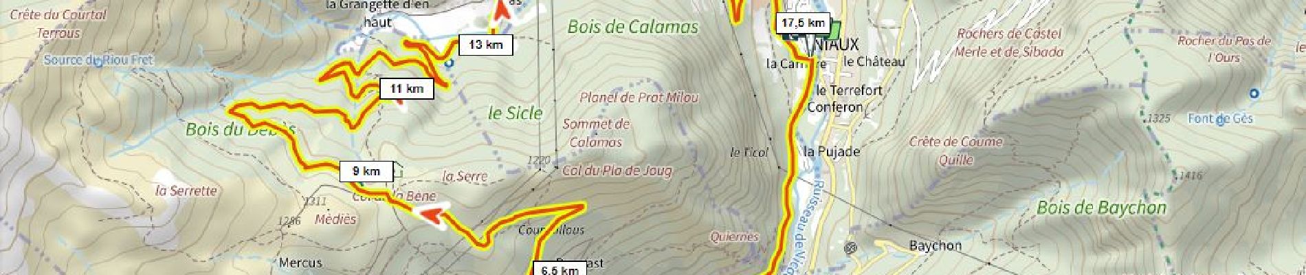 Excursión Bici de montaña Alliat - Lapège Génat 725m+ - Photo