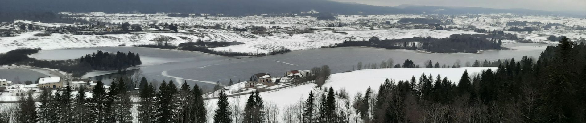 Percorso Racchette da neve Grande-Rivière-Château - 20230105 - Photo